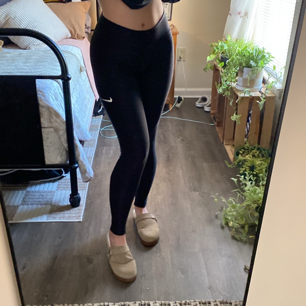 Nike Dri-Fit Black Full Length High Waisted Leggings — Women’s S